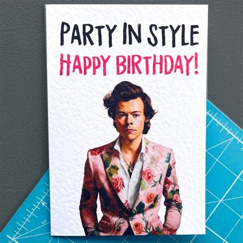 One Direction Birthday Cards Etsy Uk