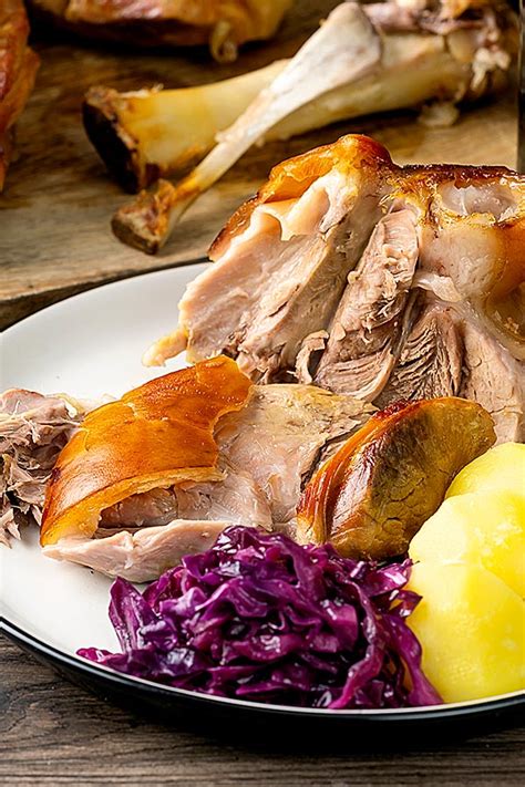 Schweinshaxe German Pork Knuckle • Curious Cuisiniere