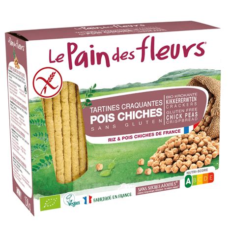 Tartines Craquantes Aux Pois Chiches Bio Le Pain Des Fleurs Jusqu