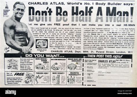 Charles Atlas Hi Res Stock Photography And Images Alamy