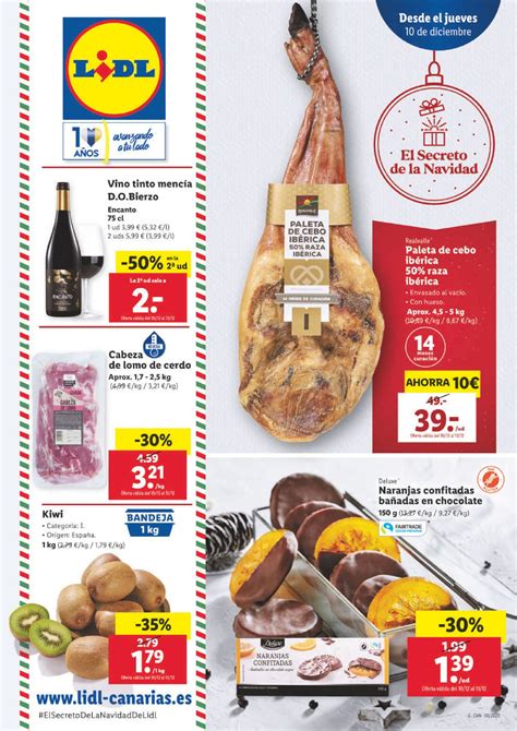 Catálogo Lidl Navidad 2020 Actual 10 12 16 12 2020 Yulak