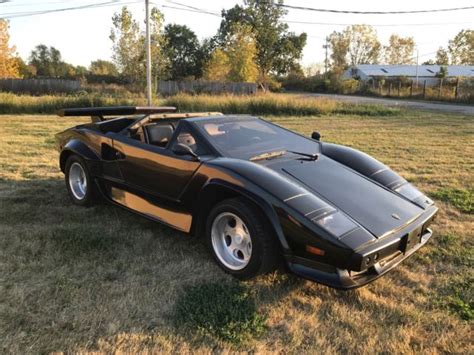 Very Rare Lamborghini Countach Replica Kit Car Cost 65000 To Build