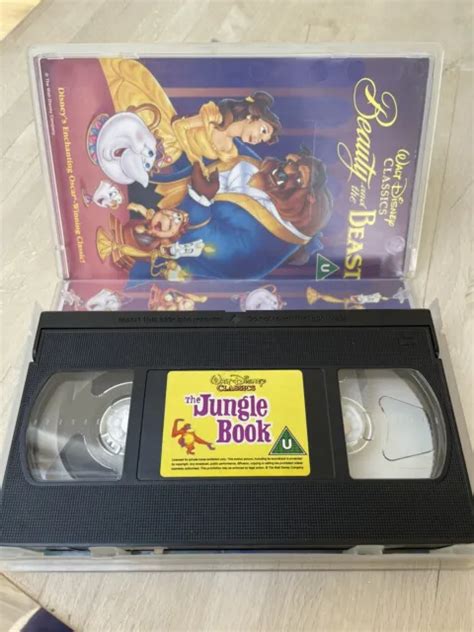 The Jungle Book Disney Classics Vhs Video Tape Vintage Rare Retro