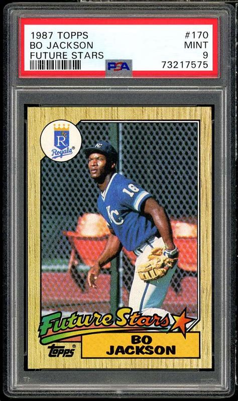 Bo Jackson Rookie Card Topps Psa Walmart