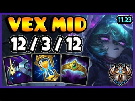 Vex MID Vs Zed KR Challenger Patch 11 23 Pre Season 12 YouTube