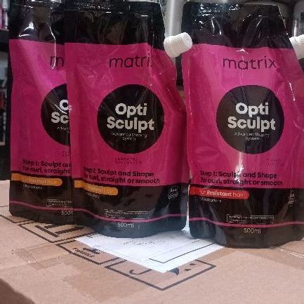 Jual MATRIX OPTI SCULPT OBAT SMOOTHING 500 ML Shopee Indonesia