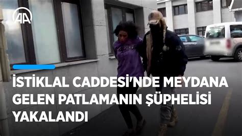 İstiklal Caddesi nde meydana gelen patlamanın şüphelisi yakalandı YouTube