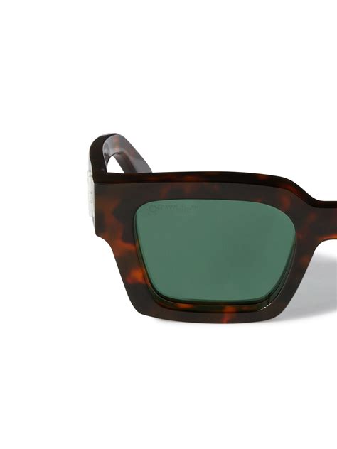 Virgil Sunglasses Havana Green Off White™ Official Site