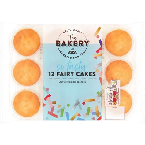 The Bakery At Asda 12 Fairy Cakes 12 Compare Prices And Where To Buy