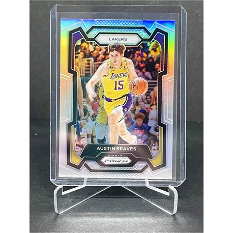 Panini Prizm Austin Reaves Silver Los Angeles Lakers No