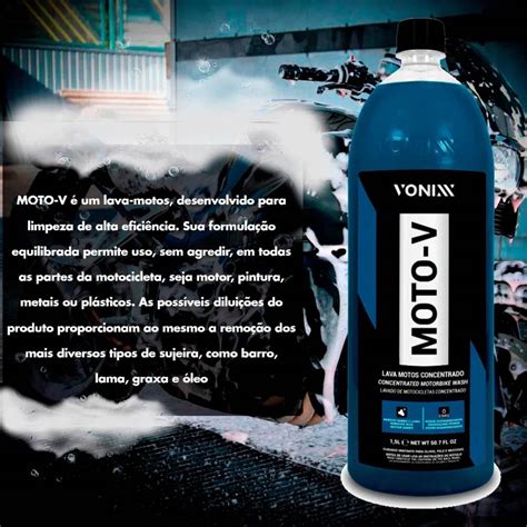 VONIXX MOTO V LAVA MOTOS 500ML DOCE LAR TINTAS