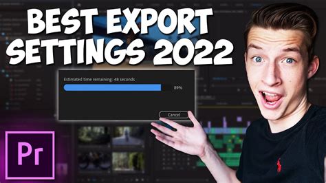 Best Video Export Settings Adobe Premiere Pro Cc For Youtube