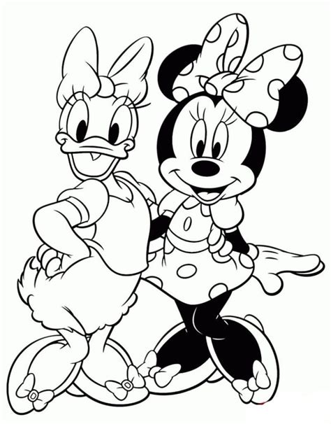 Coloriage Minnie Mouse Pour Les Enfants WONDER DAY Coloriages Pour