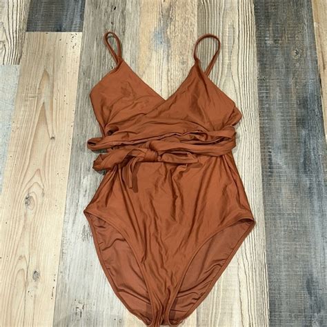 Aerie Swim Aerie Wrap Swimsuit Poshmark