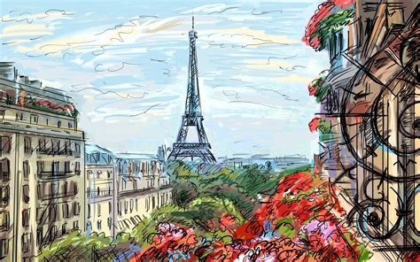 Paris Painting Wallpapers - Top Free Paris Painting Backgrounds ...