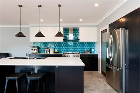 This Contemporary Kitchen Is Best In Blue Completehome