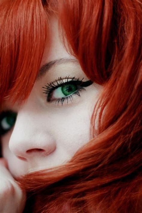 For Redheads Red Hair Green Eyes Most Beautiful Eyes Beautiful Red Hair