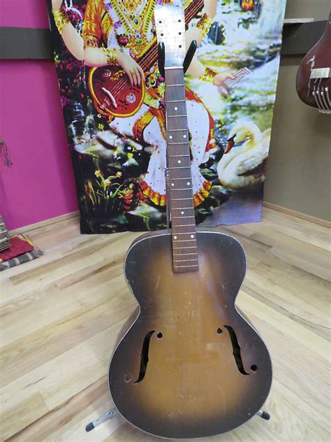 Kay Archtop Guitar Project Husk 1940s Reverb