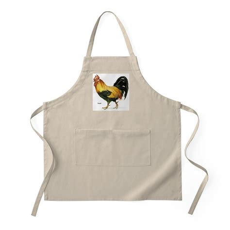 Rooster Chicken Bbq Apron By 1withnature