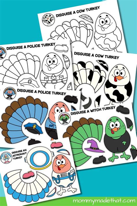 Disguise A Turkey Template Printable