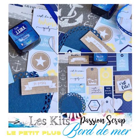 Les kits de l été BORD DE MER La boutique itinérante Passion Scrap