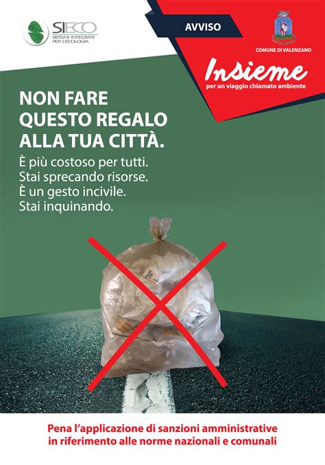 Campagna Di Sensibilizzazione Contro Labbandono Dei Rifiuti Sieco S P A