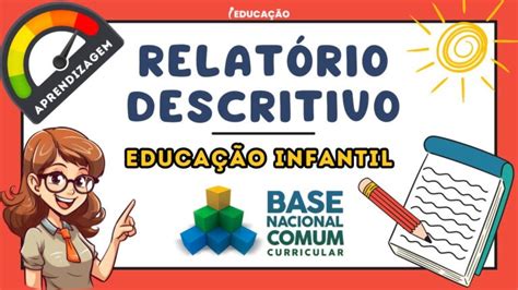 Relatório Descritivo da Educação Infantil Exemplos Word