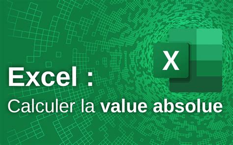 Calculer La Valeur Absolue ABS Sur Excel Easytutoriel