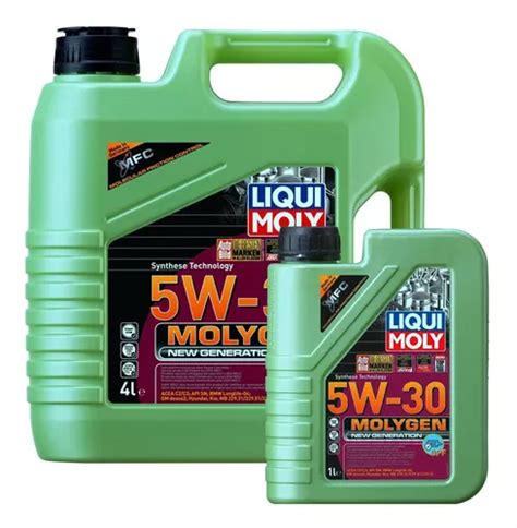 Aceite De Motor Para Diesel Molygen 5w30 Dpf Liqui Moly 5lts Cuotas