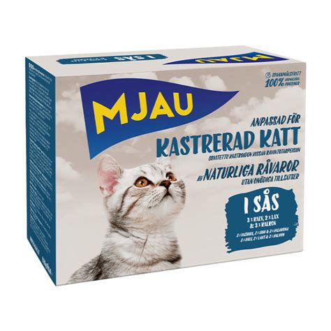 Mjau Multibox Kastrerad Katt Mjau