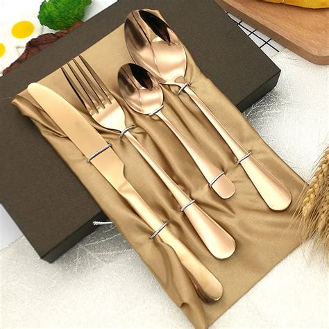 Stainless Steel Flatware Set Eco Friendly Knife Fork Spoon Portable