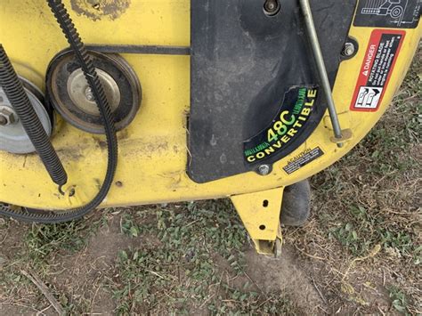 John Deere Edge 48c Convertible Mower Deck Nex Tech Classifieds