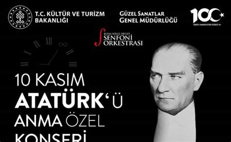 10 Kasım Atatürk ü Anma Özel Konseri