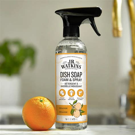 Dish Soap Foaming Orange 16floz The Jr Watkins Co