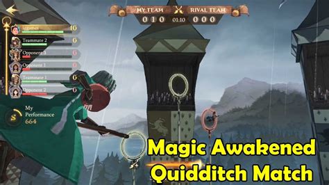 Harry Potter Magic Awakened Quidditch Match YouTube