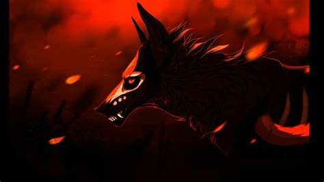 ️ ️wolves ️ ️ Image By Madilyn Rojas Shadow Wolf Anime Wolf Canine