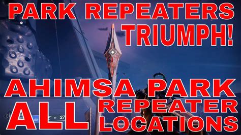 All Ahimsa Park Apogee Repeater Location Park Repeaters Triumph