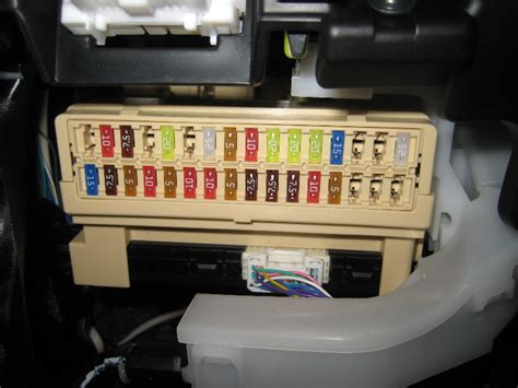 Toyota Corolla Fuse Box Diagram