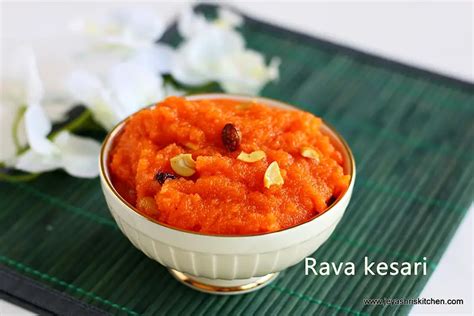 Rava Kesari Recipe Jeyashri S Kitchen