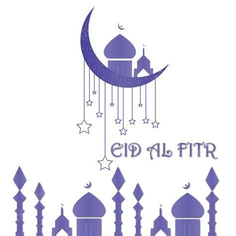 Eid Al Fitr Vector Hd Images Islamic Festival Eid Al Fitr With Blue