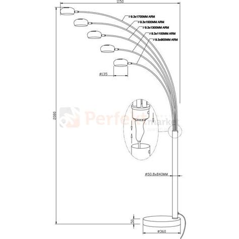 Lampa Pod Ogowa Branca Ts Bkgo Czarno Z Ota Xe Zuma Line