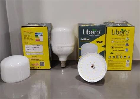 50w 35w Libero Ceramic Led Bulb B22 Cool White At Rs 499piece In New Delhi Id 2854188454455