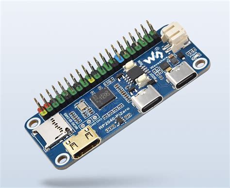 Waveshare Presents Low Cost Rp2040 Pi Zero Board