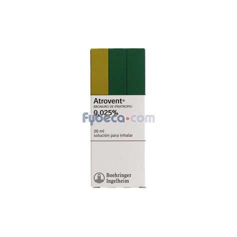 Atrovent Solucion F 20 Ml Fybeca