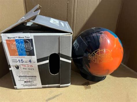 New 15lb Storm Marvel Maxx Tour Bowling Ball B032 Ebay