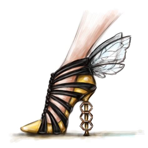 Heels Watch The Steps Of This Illustration On My Story Fashion