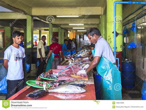 Fish Market In Male Maldives Editorial Photo Image Of Ancient