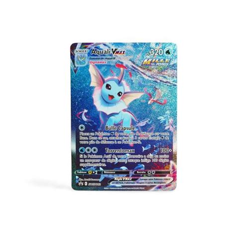 Carte Pokémon SWSH182 Aquali VMAX 320 PV Promo NEUF FR Cdiscount Jeux