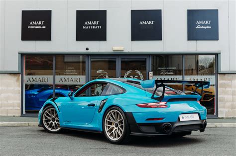 2018 18 Porsche 911 991 Gt2 Rs Miami Blue For Sale Car And Classic