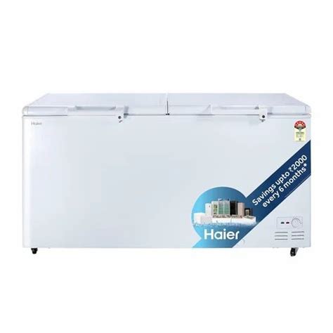 Haier Hfc Dm Star Double Door Hard Top Deep Freezer At Rs